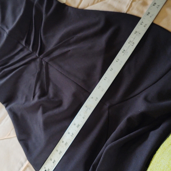 Calvin Klein Fit & Flare Sheath Dress Black 2 - Picture 13 of 15